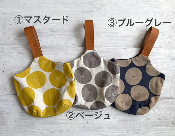 新作♡あんぱん柄♡小さいのにちゃんと主役♪ミニバック★革の持ち手が可愛い♡母の日や誕生日プレゼントにも♪ 2枚目の画像