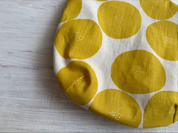 新作♡あんぱん柄♡小さいのにちゃんと主役♪ミニバック★革の持ち手が可愛い♡母の日や誕生日プレゼントにも♪ 4枚目の画像