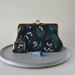 刺繍 がま口 のおすすめ人気通販｜Creema(クリーマ) ハンドメイド