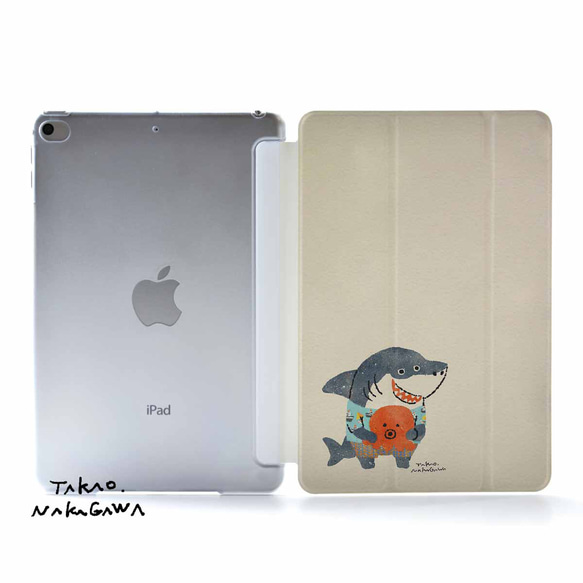鯊魚造型 iPad 保護殼/保護套 - 有趣又超現實 - 適用於 iPad Mini 第1張的照片