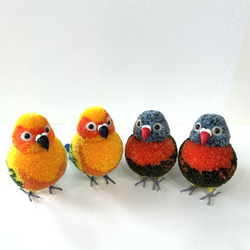ぽんぽん小鳥 セキセイインコ その他置物 Tao 通販 14381471｜Creema