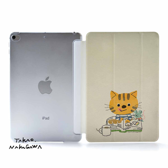 iPad保護套，iPad保護殼，搞笑iPad mini，科學項目，貓 第1張的照片