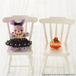 【手作りキット】ラビット～Graceと苺ムースのシャルロット～ 7枚目の画像