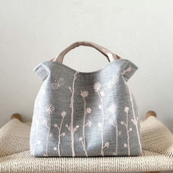 ⚮̈ミナペルホネン symphony navy コンパクトウォレットS ミニ財布