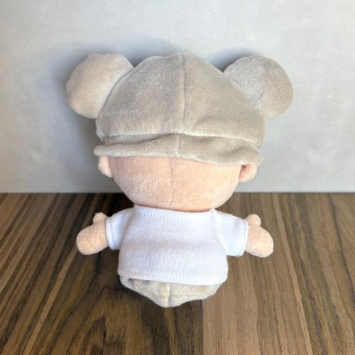 ちびぬい☆はぴぬい ぬい服 ふわもこくまちゃんセット(ベージュ