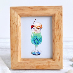 【夏限定】小さな夏カフェ5点セット｜ミニアート 7枚目の画像