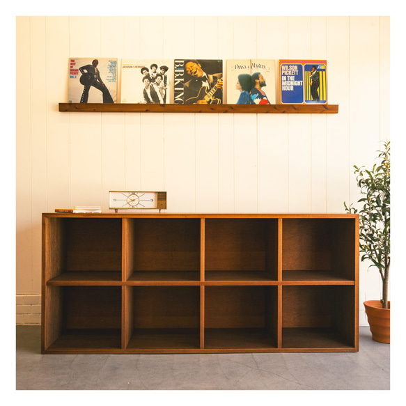 VINTAGE 2×4 SHELF レコード 本棚 ビンテージ アンティーク 北欧