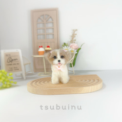 ◇こちらはサンプル画像です◇羊毛フェルト 愛犬 オーダー ぬいぐるみ