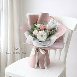 ＊*..ありがとうの想いを込めて..＊°..*母の日のフラワーバスケット フラワーバスケット『Happy Mother's Day！』 母の日・送別ギフト