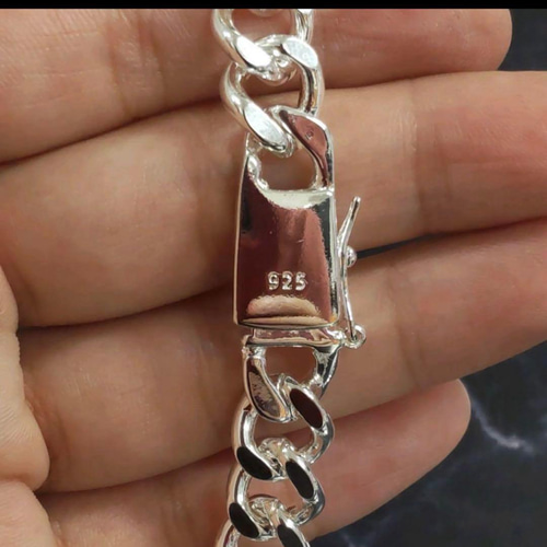 creema限定 限定価格 silver925 刻印 喜平 ブレスレット メキシカン