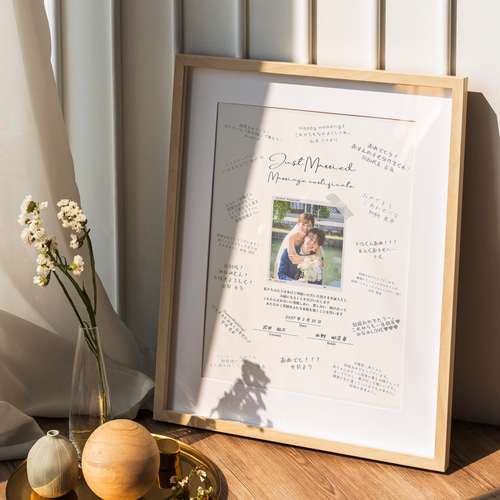 寄せ書きウェルカムボード 結婚証明書│ 結婚式 ゲスト参加型