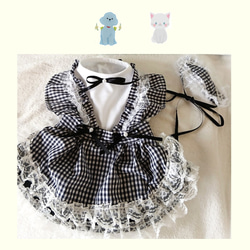 犬服【新作】バレンタインワンピース／チョコレートカラー 送料無料