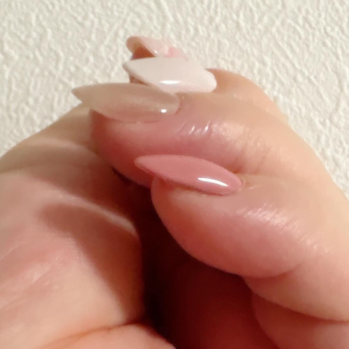 展示のみ【爪の型取りから作る】フルオーダーネイルチップ｜自分史上
