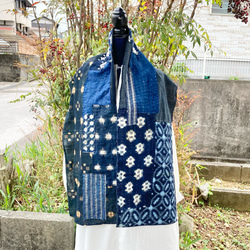 1868 オールド バティック ジャワ更紗 batik 古布 ヴィンテージ 臈纈
