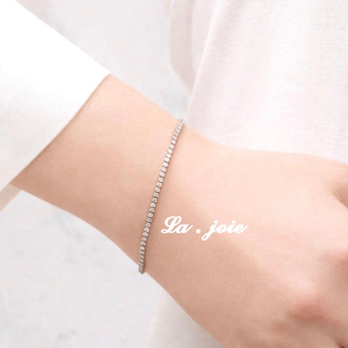 人工ダイヤ sona diamant テニスブレスレットsilver925 ブレスレット