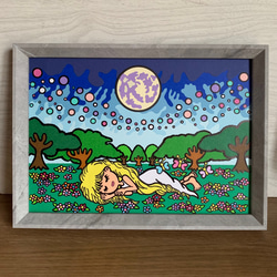 原画作品☆貼り絵【オペルクリカリアパキプス】 その他アート wonder