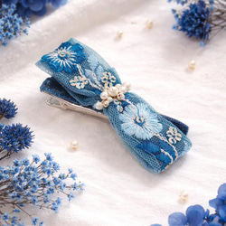 刺繍 ヘアクリップ・バナナクリップ の人気通販｜Creema(クリーマ