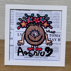 原画作品☆貼り絵【オペルクリカリアパキプス】 その他アート wonder