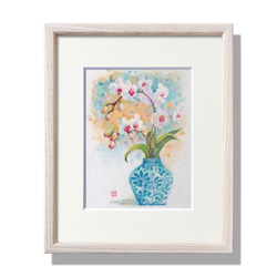 波の歌-1】 油絵原画 F8サイズ 一点物 豪華プレゼント付き 絵画
