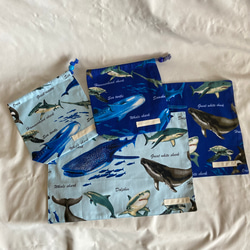 オーダーOK】入園入学大きいランチョンマット40×60☆82深海生物深海魚