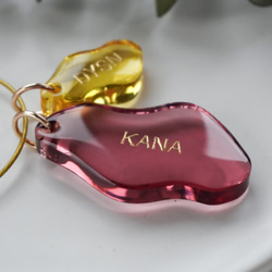 ハンドメイド ジンジャーマンシェイカーキーホルダー クリスマス