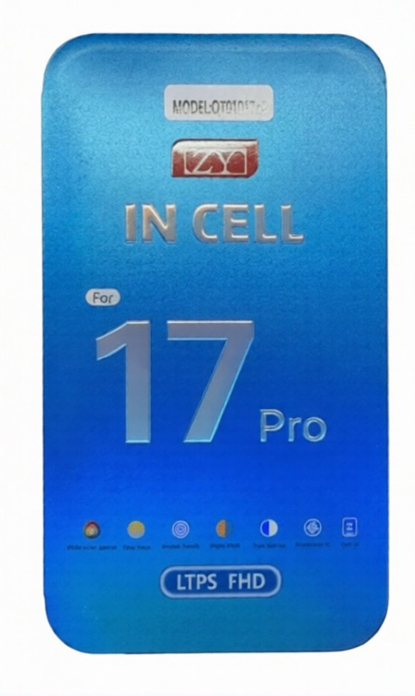 新品】ZY INCELL FHD COF iPhone17 PRO リペア用 液晶タッチパネル