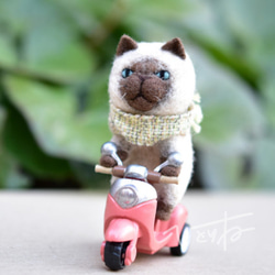 羊毛フェルト猫のお雛様リース 羊毛フェルト ane 通販 6782985｜Creema