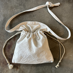 ⚮̈ミナペルホネン jungle relief シプリバッグ 巾着ショルダーバッグ