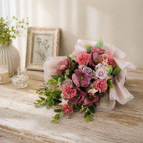 そのまま飾って長く飾れる2WAYブーケ｜スワッグ・花瓶でも飾れる