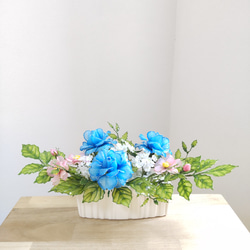 カーネーション♡ディップアート♡アメリカンフラワー アートフラワー