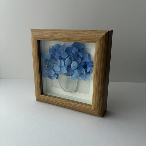 海色の紫陽花』シーグラスアート その他アート つきのかけら 通販