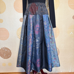 着物リメイク 留袖シルクワンピース ワンピース m's style 通販
