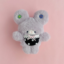 いちごちゃんフワフワロップイヤー♡手のひらサイズ うさぎぬいぐるみ