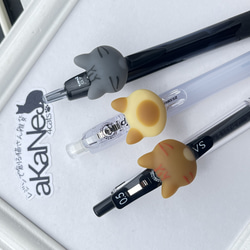 にゃんこボールペン&シャープペンシル 2枚目の画像