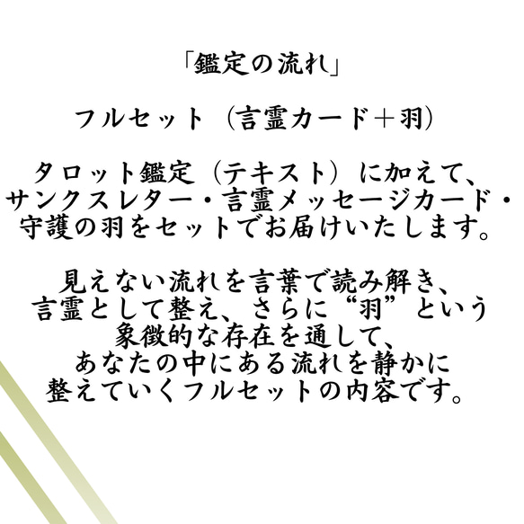 魂の翻訳｜守護の調律フルセット（言霊カード＋羽） 4枚目の画像