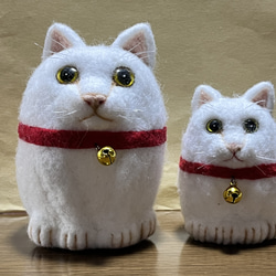 茶トラ猫の顔のキーホルダー(羊毛フェルト) 羊毛フェルト 工房TAKA
