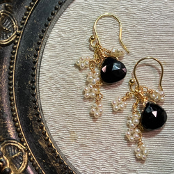 ブラックスピネル ピアス の人気通販｜Creema(クリーマ) ハンドメイド
