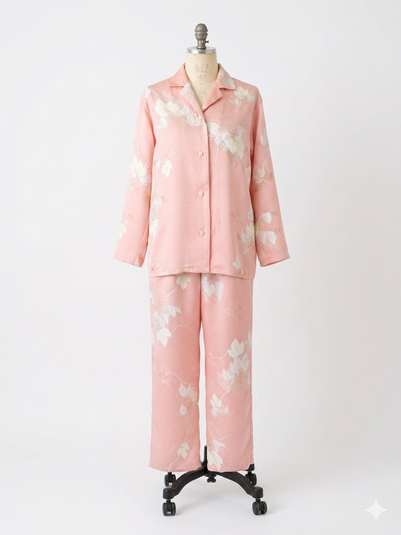 着物リメイクシルクパジャマ セットアップ mamichiyo 通販 20777764