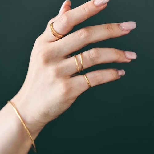 K24 純金 リング オリジナルデザイン Pure Ring 指輪・リング 9999
