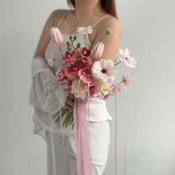 ぴょんぴょんブーケ ♡ アーティフィシャルフラワー 造花 ウェディング