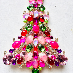 チェコガラス ビンテージ クリスマスツリー ヴィンテージ チェコ