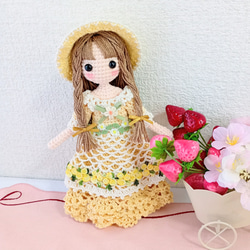 ✿三つ編みの女の子 着せ替えあみぐるみ あみぐるみ Karin✿ 通販