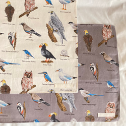 m様オーダー品】入園入学絵本袋手提げ歌留多袋コーデル袋☆さめサメ大