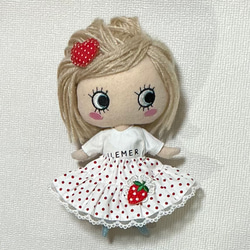 ハンドメイド　タミーちゃんサイズ　ドット柄のスカート ハンドメイド◇タミーちゃんサイズお洋服セット パレード | Doll DRESSING