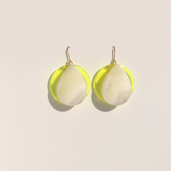 ☆Healthy Neon Eggs | Spring has come! ☆14kgfピアス 両耳 ピアス