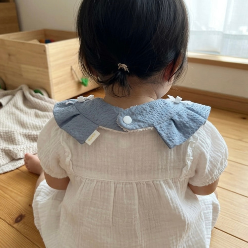 暑い季節でもへっちゃら！ クラシカルさらさらフリルスタイ【選べる