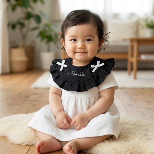 暑い季節でもへっちゃら！ クラシカルさらさらフリルスタイ【選べる