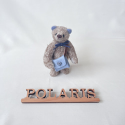 手のひらサイズのテディベア（オトナ色マルチ） ぬいぐるみ POLARIS
