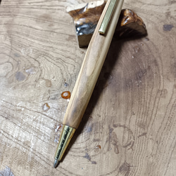 木軸シャーペン 0.5㎜神代桜＆神代栃 蜜蝋クリーム仕上げ ペン・筆記