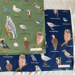 m様オーダー品】入園入学絵本袋手提げ歌留多袋コーデル袋☆さめサメ大